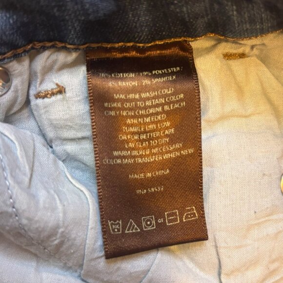 Kut from the Kloth Y2X High Rise Dark Wash Womens Jeans Size 2 - Picture 5 of 6